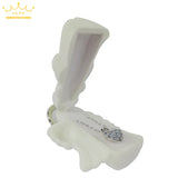 Angel Ring Box Princess Velvet Necklace Jewelry Box