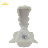 Angel Ring Box Princess Velvet Necklace Jewelry Box