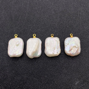 Freshwater Pearl Pendant Necklace DIY Jewelry Charm