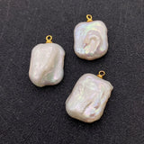 Freshwater Pearl Pendant Necklace DIY Jewelry Charm
