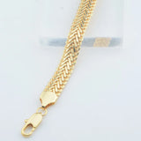11mm Yellow Big Bracelet Unisex Bangle Chain