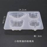 3D Cartoon Silicone Mold for DIY Decoration
