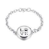 Stainless Steel Essential Oil Diffuser Bracelets Aromatherapy Jewellery