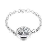 Stainless Steel Essential Oil Diffuser Bracelets Aromatherapy Jewellery