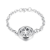 Stainless Steel Essential Oil Diffuser Bracelets Aromatherapy Jewellery