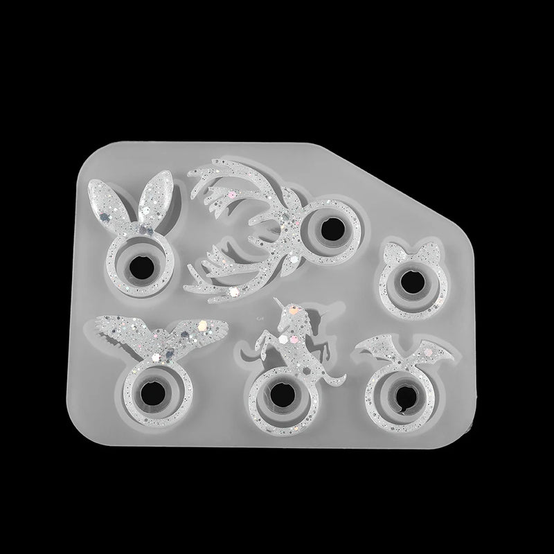 Animal Ring Silicone Mold for Jewelry Making