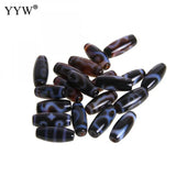 1pcs Natural Tibetan Agates Dzi Beads 20x8mm Oval Shape for Jewelry Making