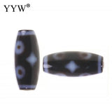 1pcs Natural Tibetan Agates Dzi Beads 20x8mm Oval Shape for Jewelry Making