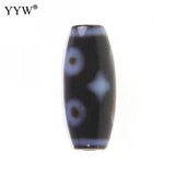 1pcs Natural Tibetan Agates Dzi Beads 20x8mm Oval Shape for Jewelry Making