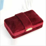 Creative Diamond Ring Earring Box Portable Jewelry Box