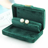 Creative Diamond Ring Earring Box Portable Jewelry Box