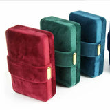 Creative Diamond Ring Earring Box Portable Jewelry Box