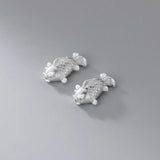 999 Pure Silver Lucky Fish Charm Beads 3D Carftwork DIY Necklace Bracelet