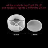 Resin Coaster Display Stand Mold for 4 Coasters Epoxy Resin Mould
