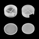 Resin Coaster Display Stand Mold for 4 Coasters Epoxy Resin Mould