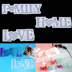 Alphabet Epoxy Resin Mold Silicone Casting for DIY Jewelry Making