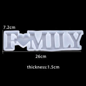 Alphabet Epoxy Resin Mold Silicone Casting for DIY Jewelry Making