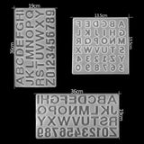 1pcs Alphabet Silicone Resin Molds for DIY Jewelry Making