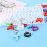 Alphabet Number Silicone Mold for DIY Crafts Jewelry Keychain Pendant Making