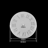 Arabic Numerals Clock Silicone Mold for DIY Jewelry Making