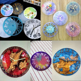 Arabic Numerals Clock Silicone Mold for DIY Jewelry Making