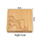 Bamboo Coaster Molds Plate UV Resin Wood Tray Dish Casting Mould