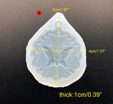 Butterfly Pattern Silicone Resin Mold for DIY Jewelry Making