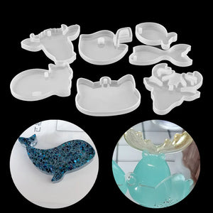 DIY Crystal Epoxy Mold Pendant Silicone Mold for Jewelry Making