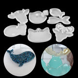 DIY Crystal Epoxy Mold Pendant Silicone Mold for Jewelry Making