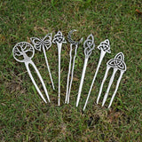 Celtics Knot Crescent Moon Hair Tree of Life Hair Fork Butterfly Heart Hairpin