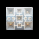 1pcs Clear Pyramid Cones Silicone Resin Mold Craft of different Sizes