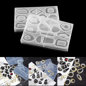 Crystal Earring Pedants Silicone Molds DIY Jewelry Making Findings Accessories
