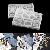 Crystal Earring Pedants Silicone Molds DIY Jewelry Making Findings Accessories