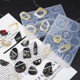 Crystal Earring Pedants Silicone Molds DIY Jewelry Making Findings Accessories