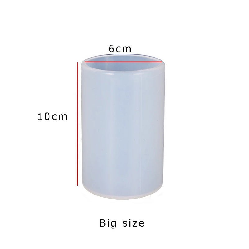 Resin Mold Cylindrical Silicone Mold DIY Jewelry Tools