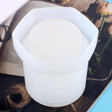 Resin Silicone Mold for Cup Vase Pen Holder Makeup Brush Organizer