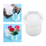 Resin Silicone Mold for Cup Vase Pen Holder Makeup Brush Organizer