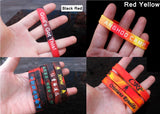 Camouflage Bracelet Customizable Silicone ID SOS Wristband