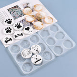 Pet Pendant Silicone Mold Resin Casting DIY Jewelry Making Tool