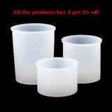 Cylindrical Candle Epoxy Resin Molds for DIY Jewelry Making Crafts
