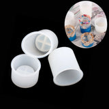 Cylindrical Candle Epoxy Resin Molds for DIY Jewelry Making Crafts