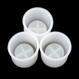 Cylindrical Candle Epoxy Resin Molds for DIY Jewelry Making Crafts