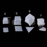 Crystal Dice Epoxy Silicone Mold for Jewelry Making