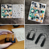 DIY Earrings Resin Mold Dangle Earrings Silicone Mold UV Epoxy Moulds