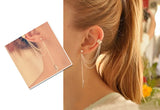 Leaf Tassel Earrings For Women Gift Ear Cuff