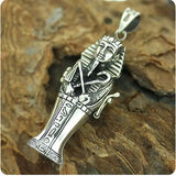 Egyptian King Tut Locket - Fortune Pharaoh Mummy