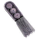 Epaulets with Tassel Alloy Shoulder Epaulette for Clothing Accessories