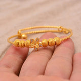 Ethiopian Arab Africa Jewelry Flower Bangles For Kids Bracelet