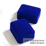Wedding Velvet Pendant Box Jewelry Display Necklace Box Case