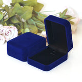 Wedding Velvet Pendant Box Jewelry Display Necklace Box Case